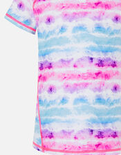 Girls Tie-Dye Active T-Shirt, Multi (BRIGHTS-MULTI), large