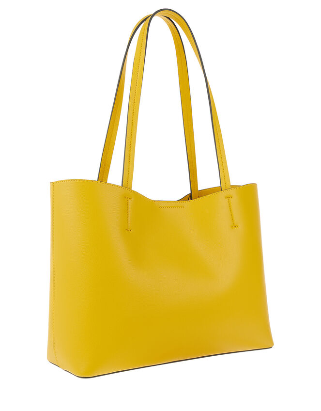 Leo Shopper Bag, Yellow (YELLOW), large