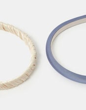 2-Pack Slim Twisted Hairbands, , large