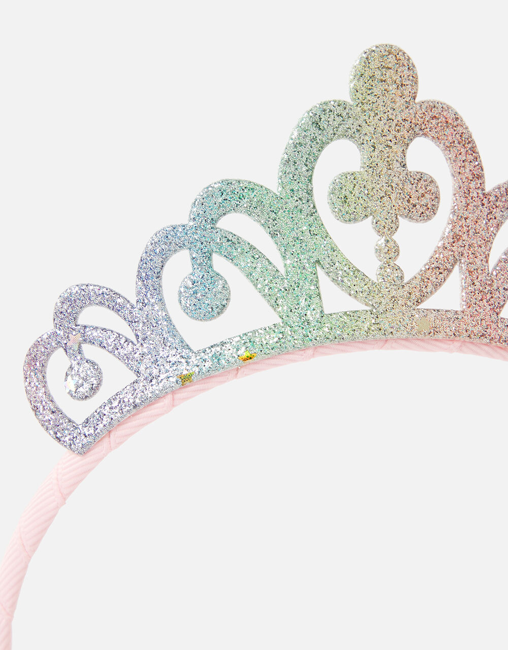 Rainbow Glitter Tiara Girls headbands Accessorize UK