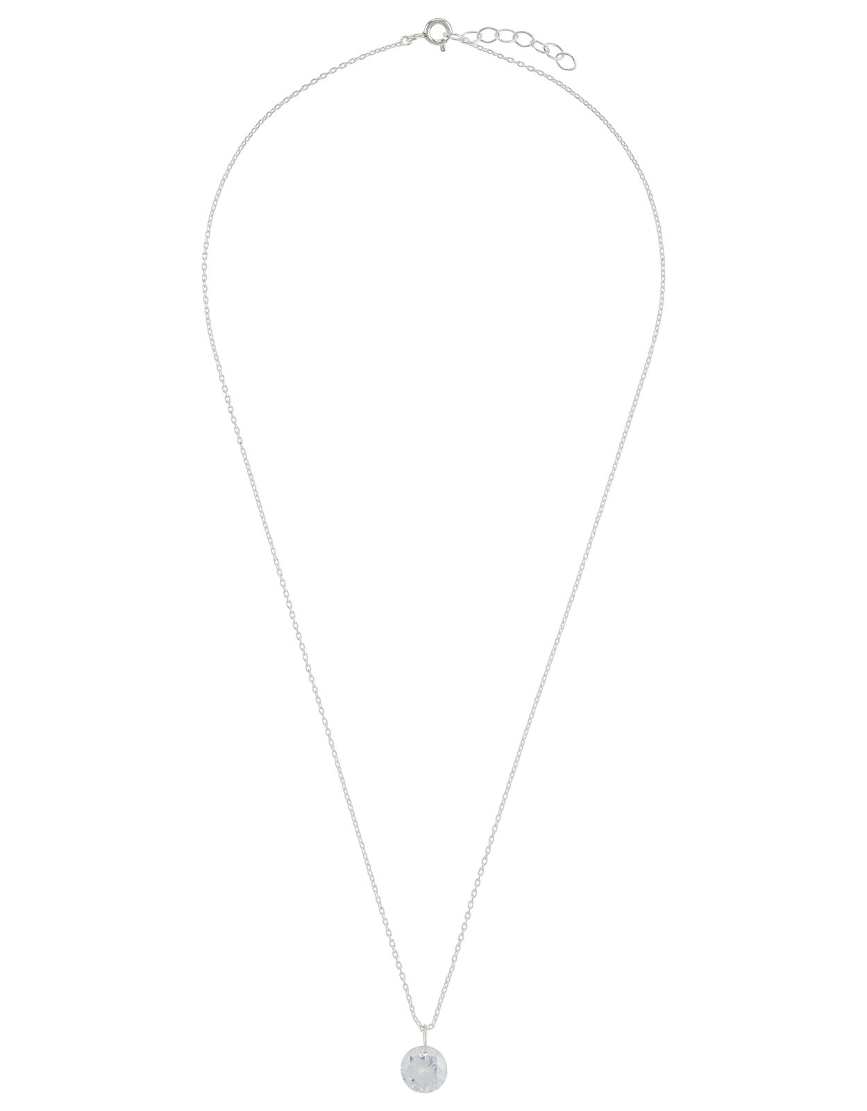 Accessorize sterling outlet silver necklace