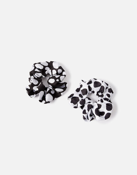 Monochrome Scrunchies Set of Two, , large
