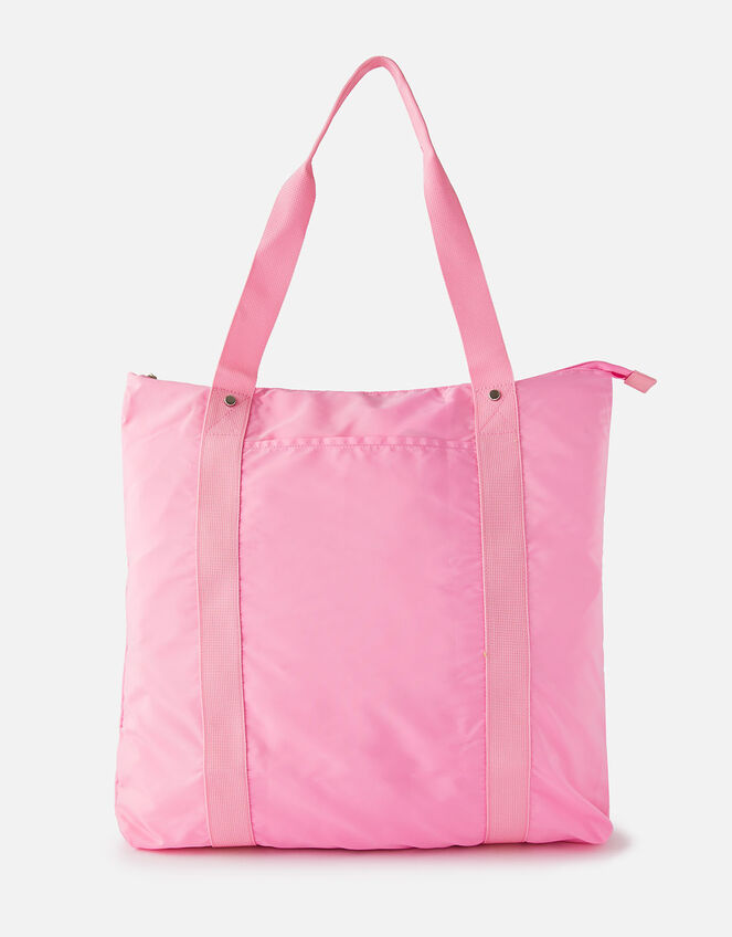 Packable Shopper Bag, Pink (PINK), large