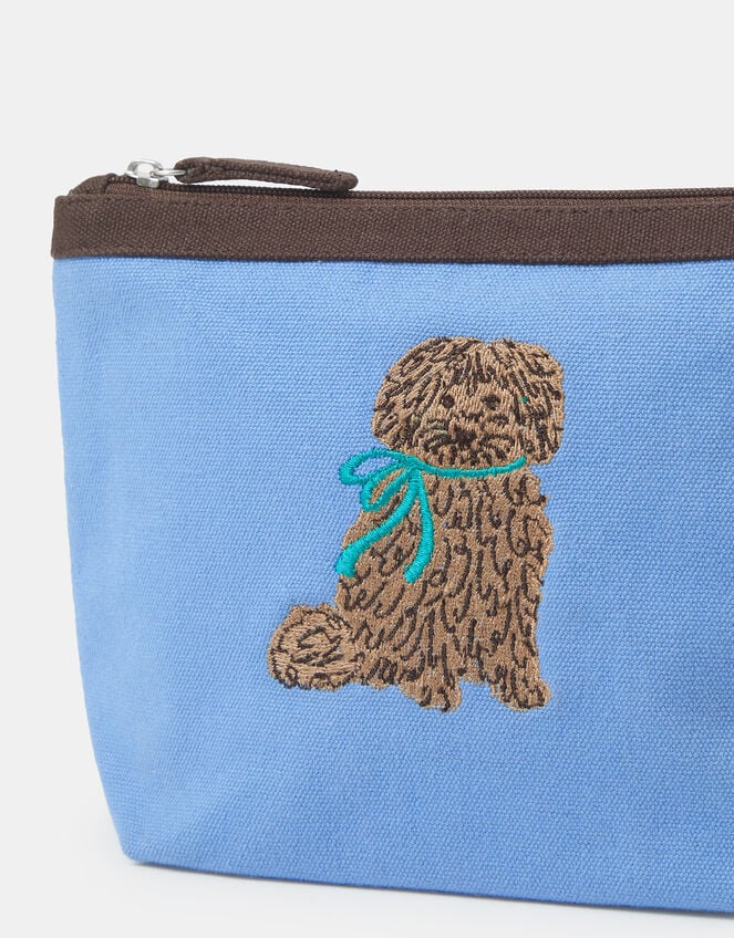 Accessorize x Good Manners Dog Embroidered Pouch, , large
