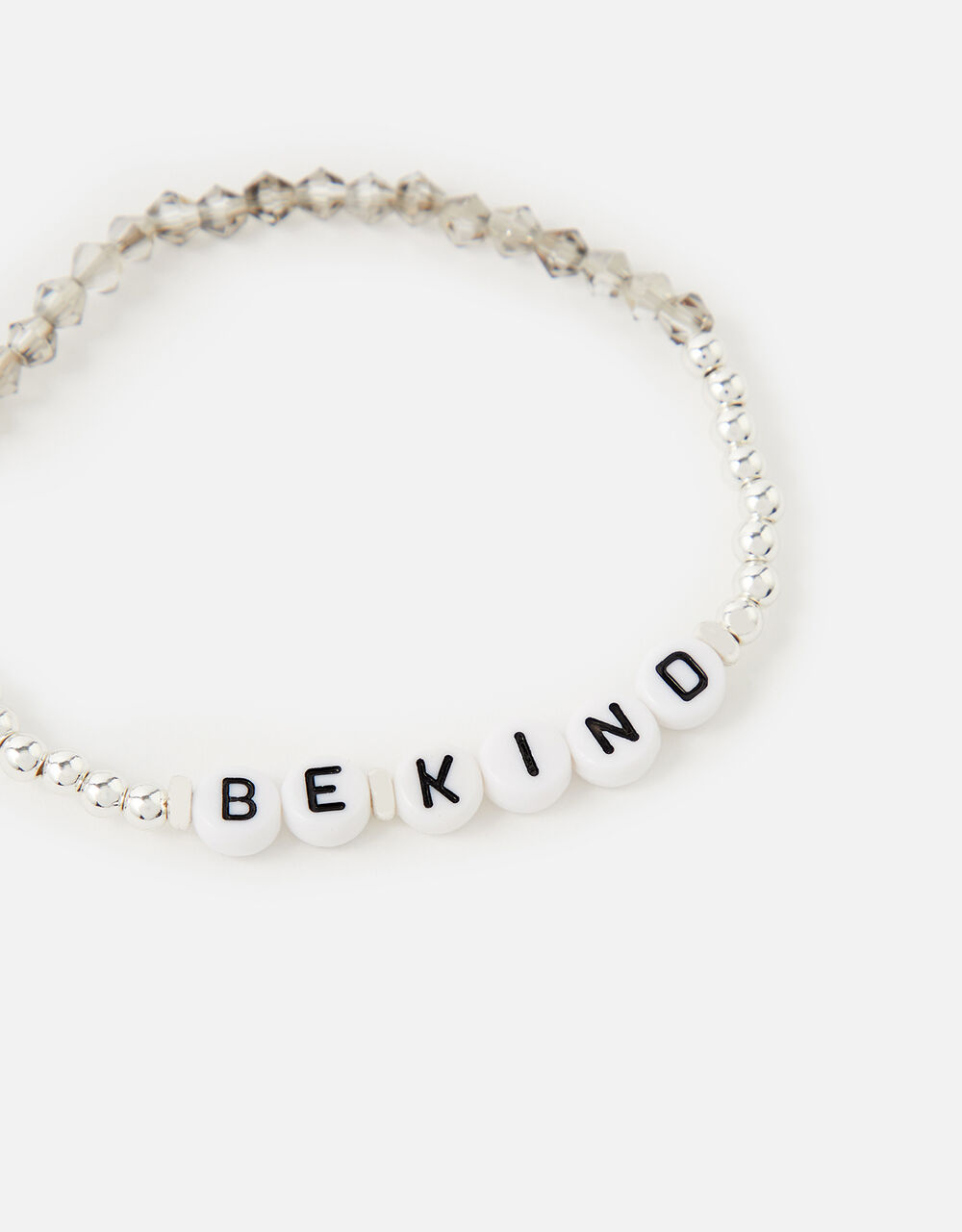 Be Kind Stretch Bracelet Silver Bracelets Accessorize ROI
