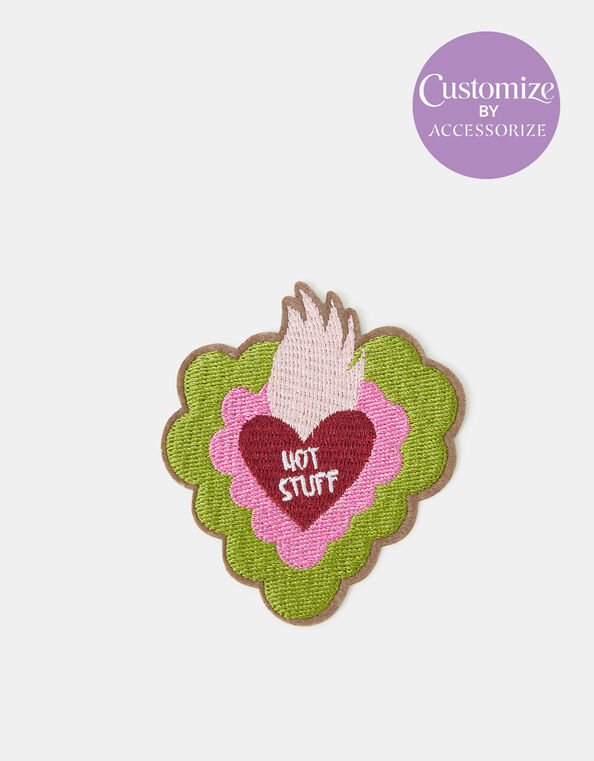 Hot Stuff Embroidered Iron-On Patch, , large