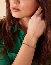 14ct Gold-Plated Beaded Bracelet, , large