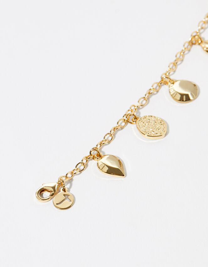 Gold-Plated Charm Bracelet, , large