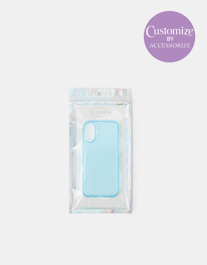 Plain iPhone 16 Phone Case, Blue (BLUE), large