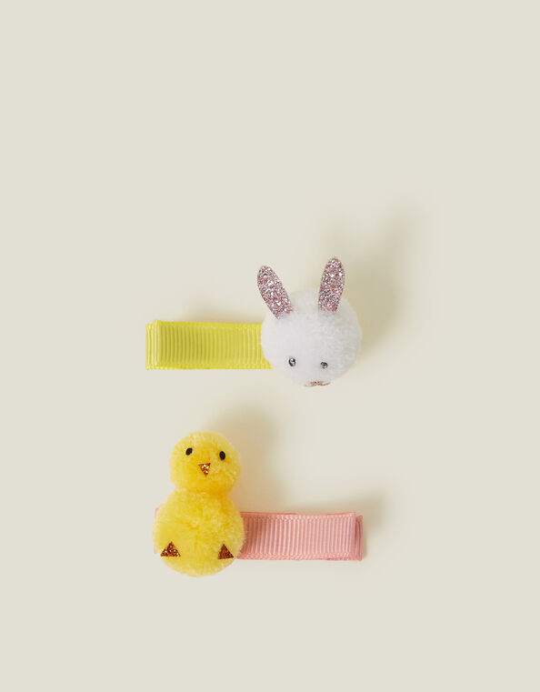 2-Pack Girls Easter Hair Clips, , large
