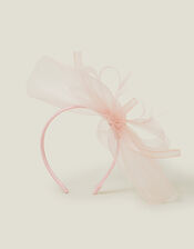 Mini Crin Fascinator, Pink (PALE PINK), large