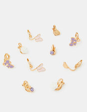 5-Pack Girls Party Clip-On Earrings, , large