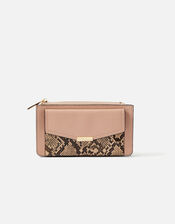Front Pocket Zip Purse, Pink (PINK), large