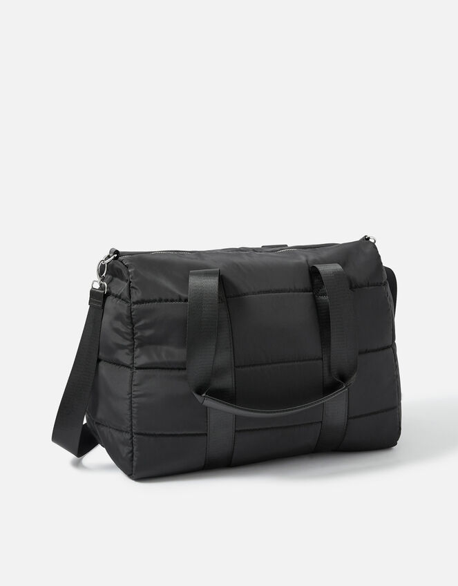 Becki Gym Bag with Recycled Polyester, Black (BLACK), large