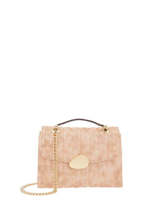 Mini Ayda Quilted Metallic Bag, , large