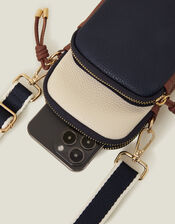 Webbing Strap Zip Phone Bag, , large