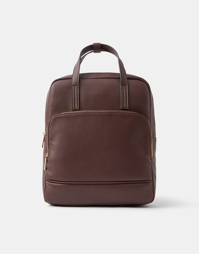 Lola Laptop Backpack, Brown (CHOCOLATE), large