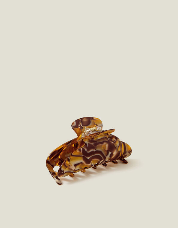 Tortoiseshell Resin Claw Clip, , large