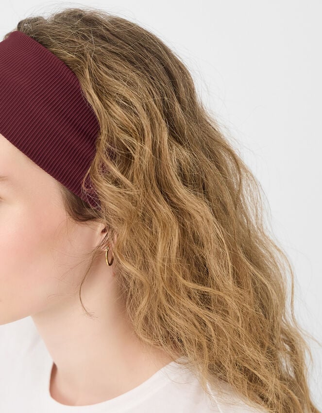 2-Pack Ribbed Bando Handbands, , large