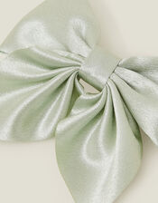 Girls Bow Barrette Hair Clip, , large