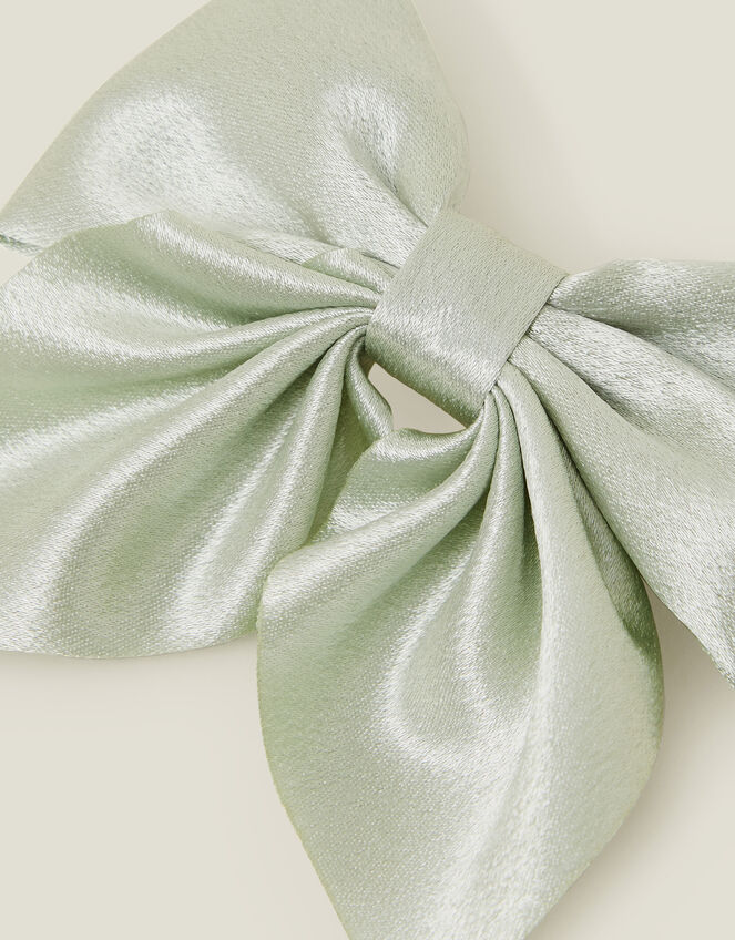 Girls Bow Barrette Hair Clip, , large