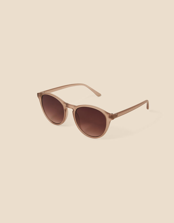 Round Preppy Sunglasses, , large