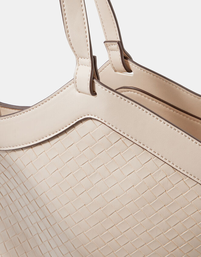 Woven Shoulder Bag, , large