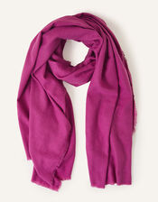 Super-Soft Blanket Scarf, Pink (PINK), large