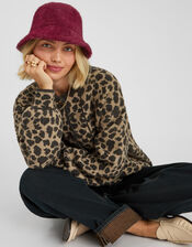 Fluffy Bucket Hat, , large