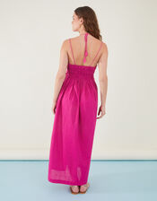 Plain Strappy Sundress, Pink (PINK), large