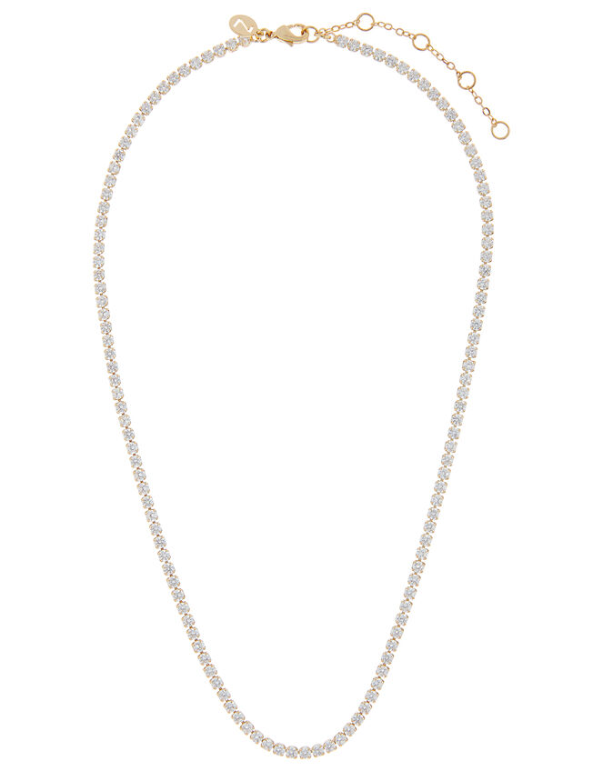 Crystal Tennis Necklace, , large