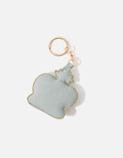 Crown Embellished Keyring , Blue (BLUE), large