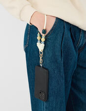 Bead Cord Wrist Phone Strap, , large