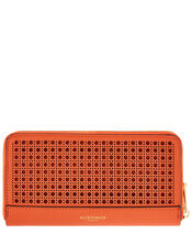 Laser Cut Zip-Around Wallet, , large