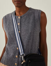 Metallic Webbing Bag Strap, , large