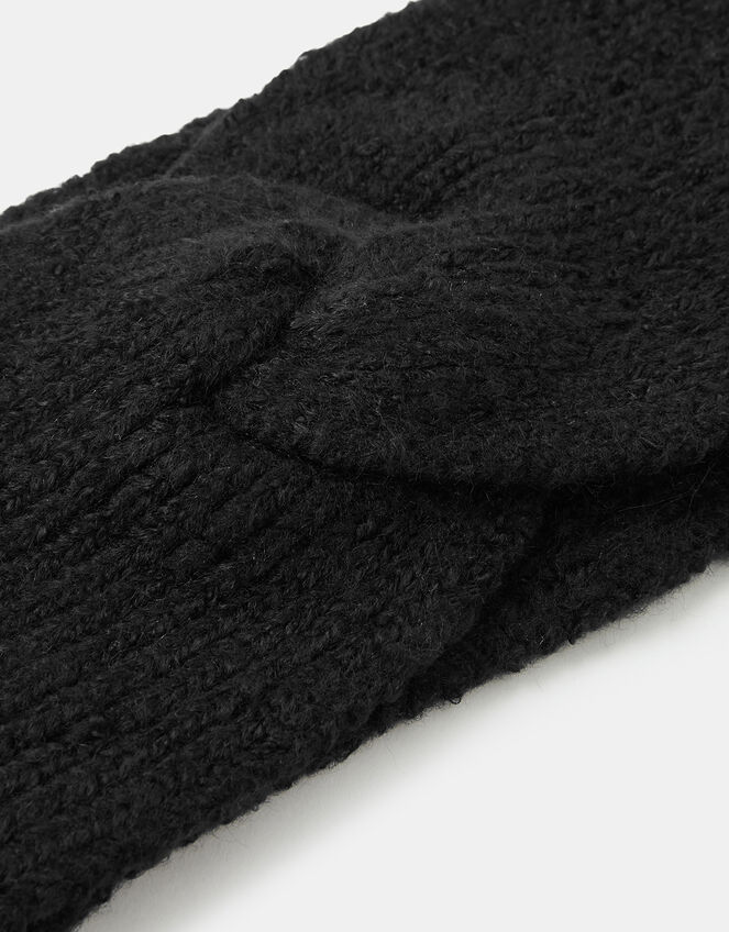 Soft Knit Bando, Black (BLACK), large