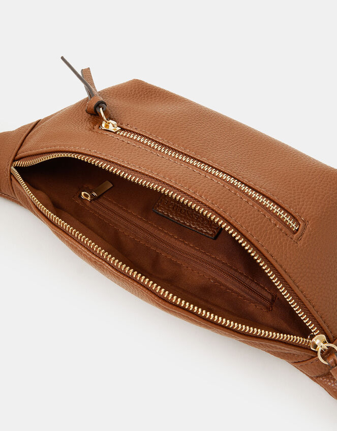 Sling Crossbody Bag, Tan (TAN), large