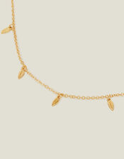 Leaf Station Necklace, , large