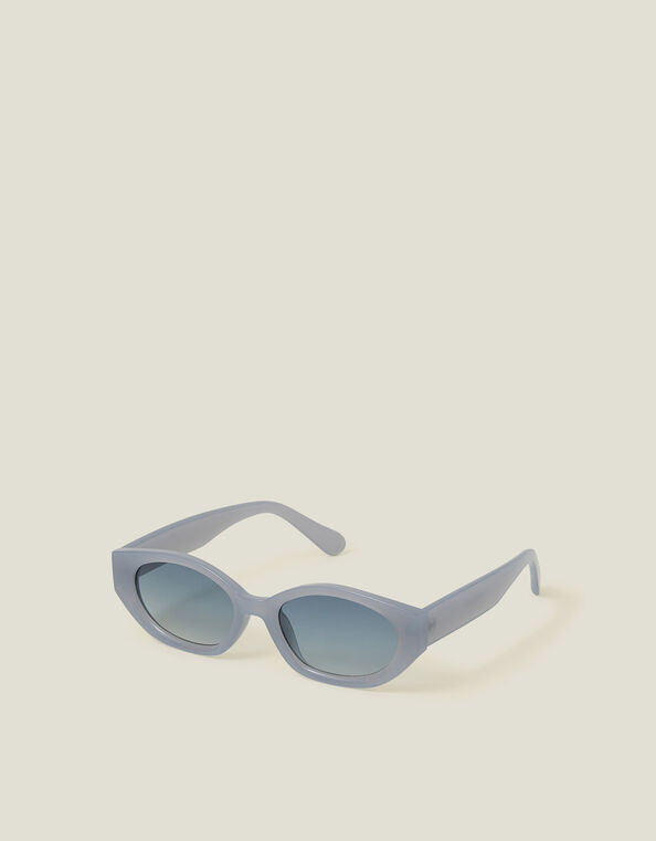 Crystal Oval Sunglasses, , large