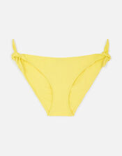 Bunny Tie Bikini Briefs, Yellow (YELLOW), large