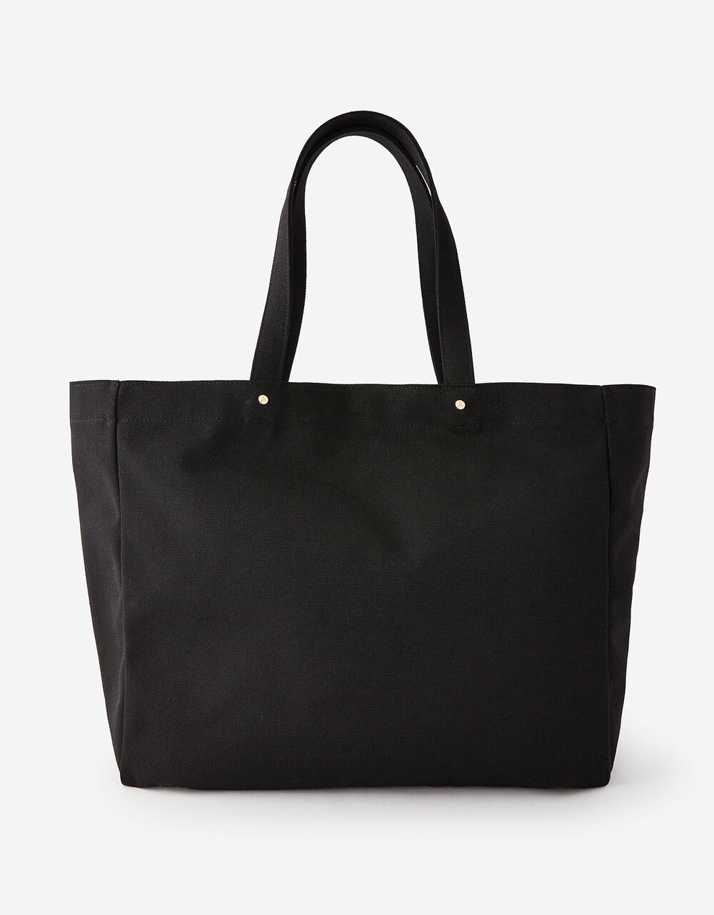 Canvas Shopper Bag Black Tote & Shopper bags Accessorize UK
