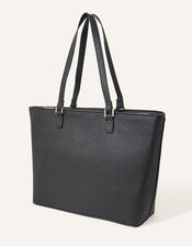 Metal Detail Laptop Tote Bag, , large