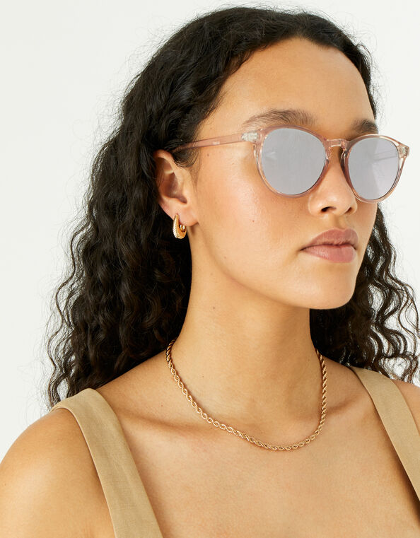 Clear Preppy Sunglasses, , large