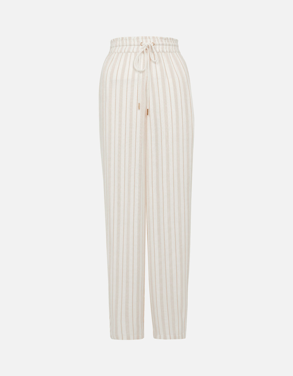 Striped Beach Trousers Tan