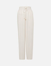 Striped Beach Trousers, Tan (TAN), large