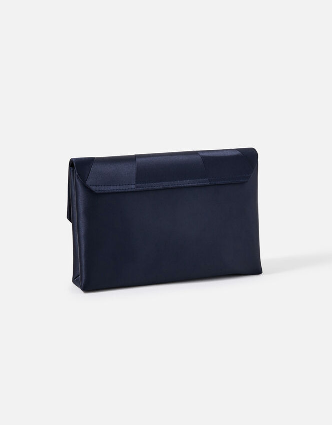 Louise Satin Clutch Bag, , large