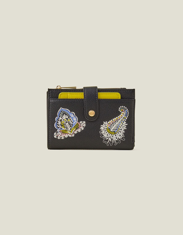 Embroidered Removable Card Holder, , large