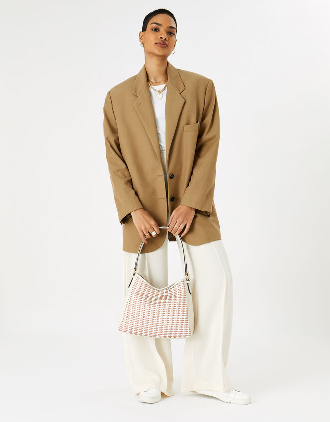 Weave Shoulder Bag, , large