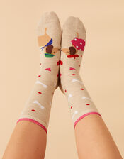 Sausage Dogs in Love Socks, , large