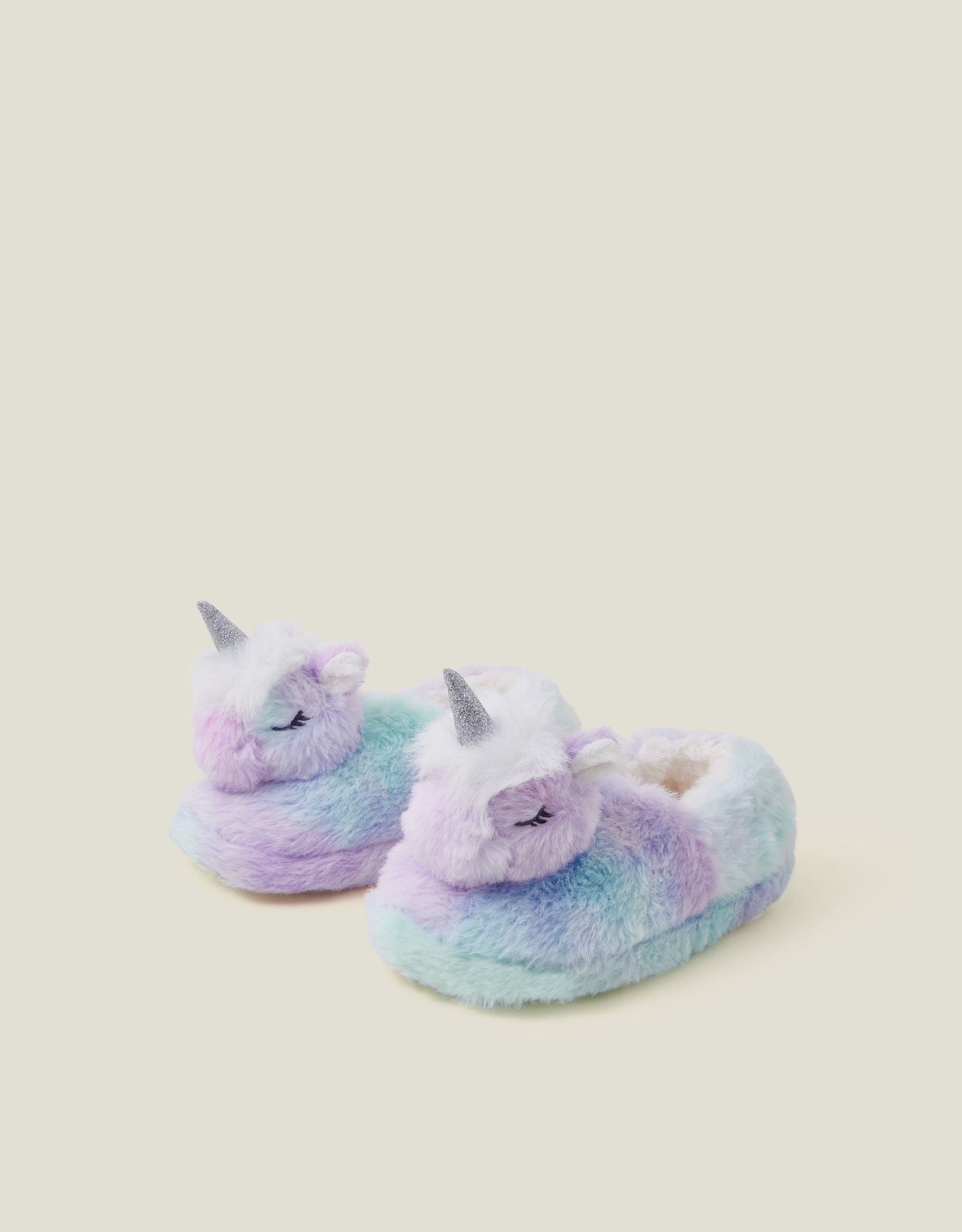 Unicorn fur slippers discount